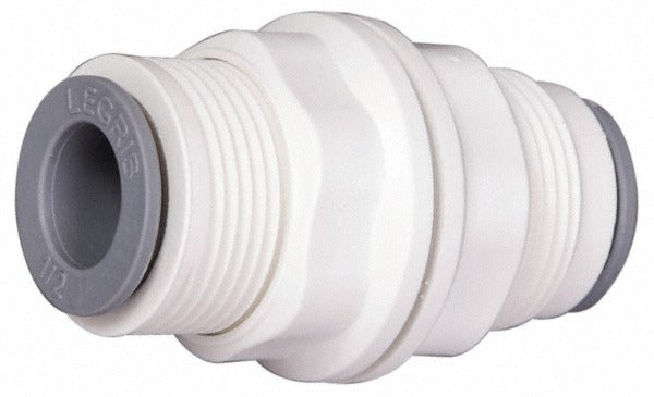 PARKER Parker 72338304 Bulkhead Union Push-to-connect 1/4 in Od