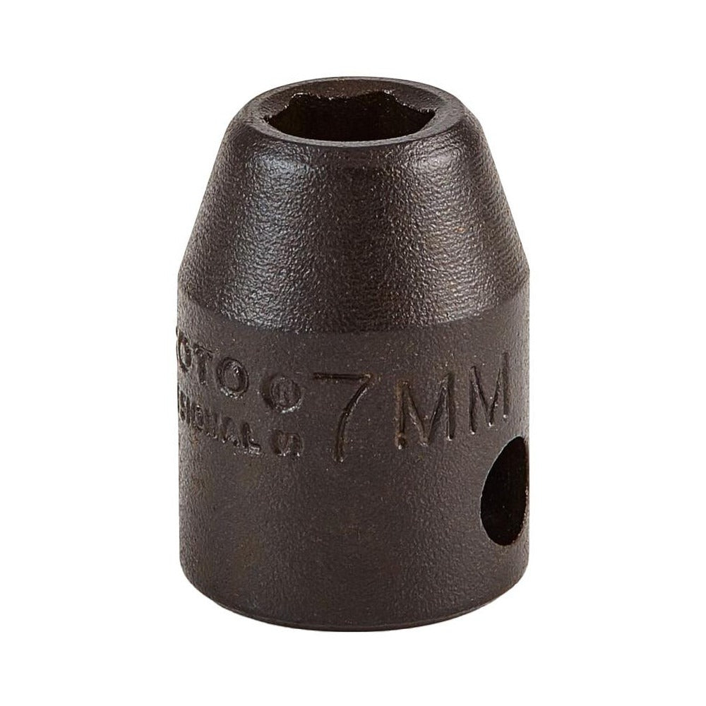 PROTO Proto J7207M Impact Socket 3/8 in Drive 7mm 6-point