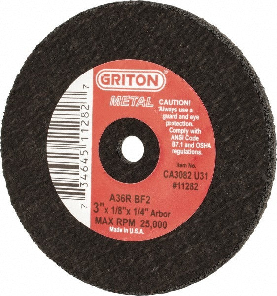 VALUE COLLECTION Value Collection CA3082U31 Cut-off Wheel 3in Aluminum Oxide