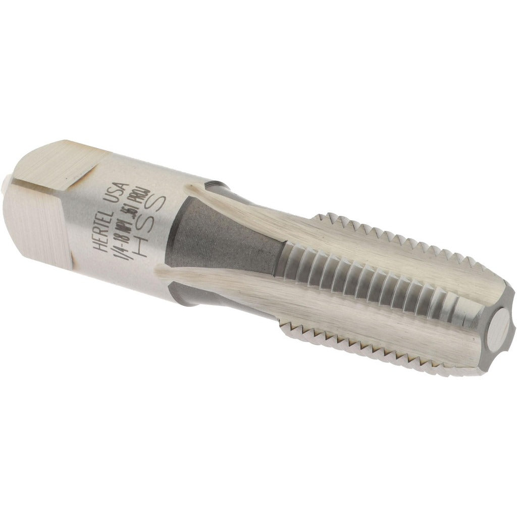 HERTEL Hertel G837556-S Npt Pipe Tap 1/4-18 4 Flute Hss