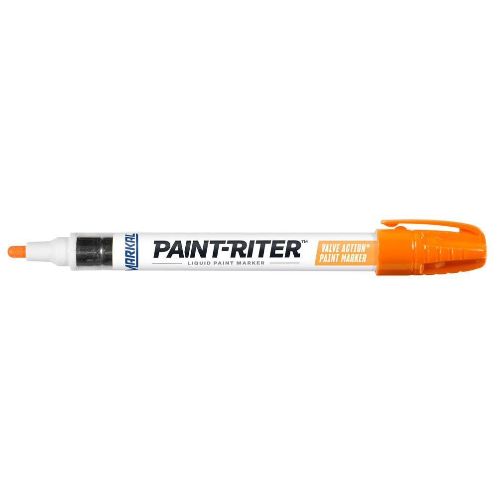 MILWAUKEE Markal 97052 Fluorescent Orange Liquid Paint Marker
