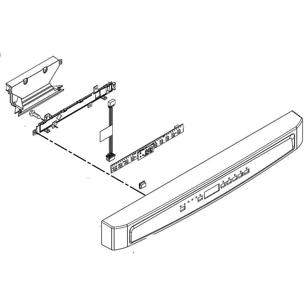 WHIRLPOOL Whirlpool W10898447 Panel Cntl (Each) OEM18108300