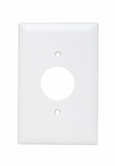 Legrand TPJ7W Pass & Seymour TPJ7-W Jumbo Receptacle Wall Plate 1 Gang