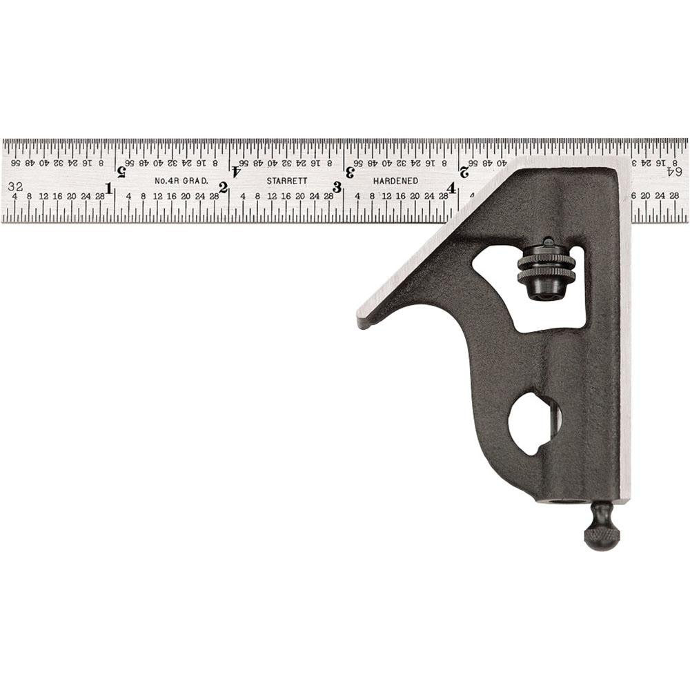 STARRETT Starrett 50051 Combination Square Set 6 Inch 2 Piece