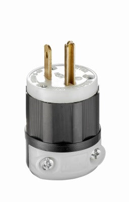 LEVITON Leviton Mfg Co R62-05266-0BX Straight Blade Plug 15A 125V