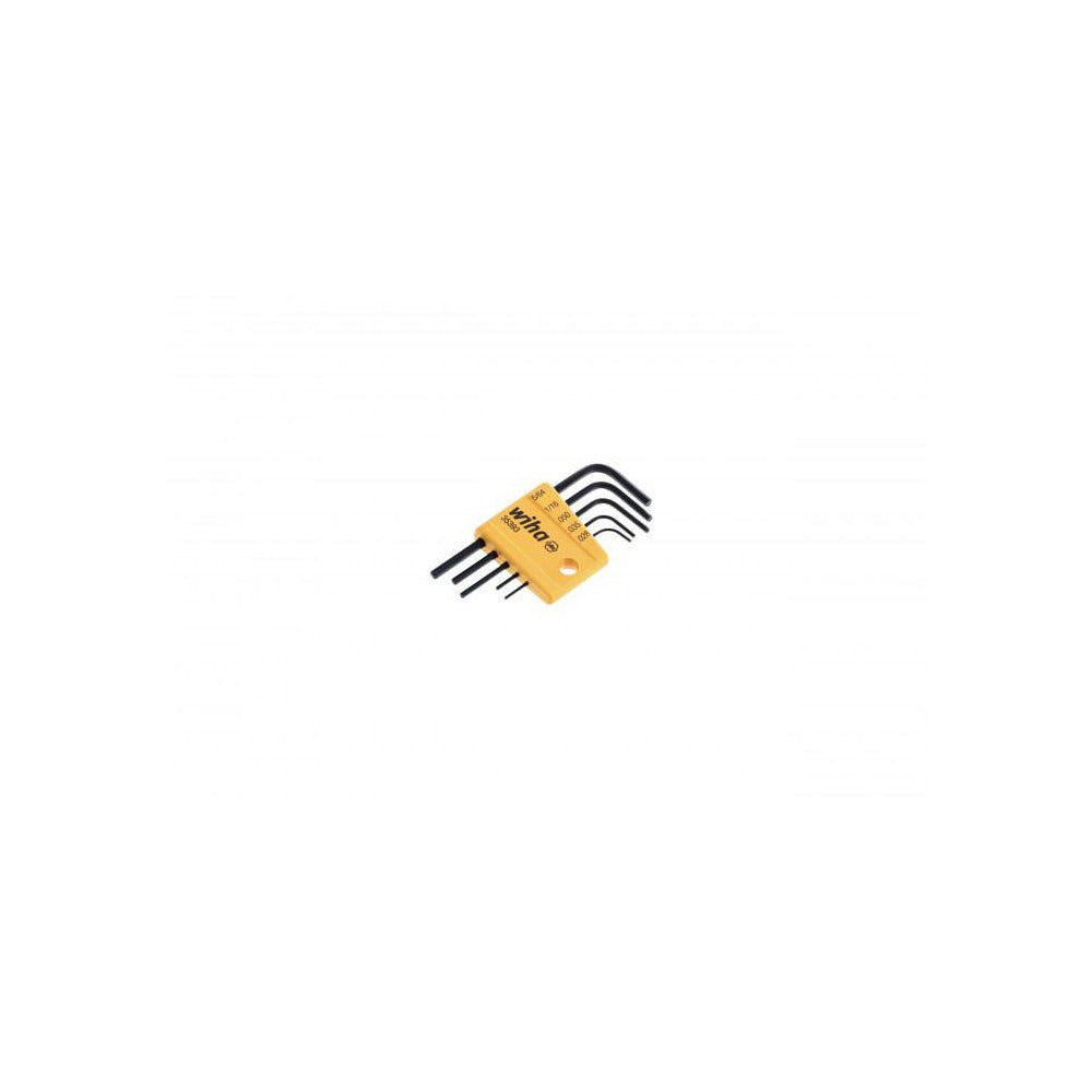 WIHA Wiha 35393 Mini Hex L-key Set 5 Piece
