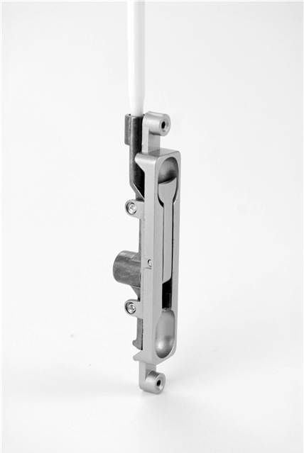 DON-JO Don-jo 1550SL Offset Flush Bolt Aluminum Silver Coated