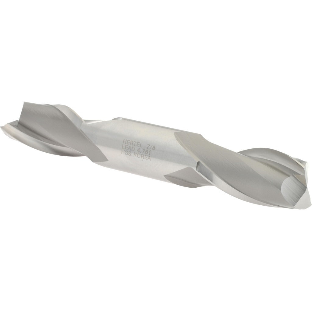 HERTEL Hertel E1050056 Square End Mill 7/8 in 2 Flute Hss