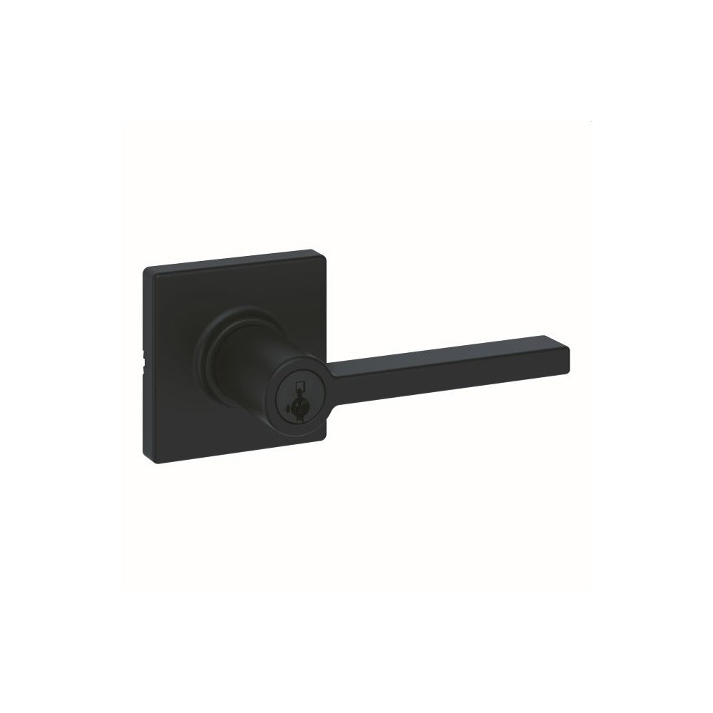 KWIKSET Kwikset 405CSLSQT-514S Casey Lever Entry Lock Matte Black
