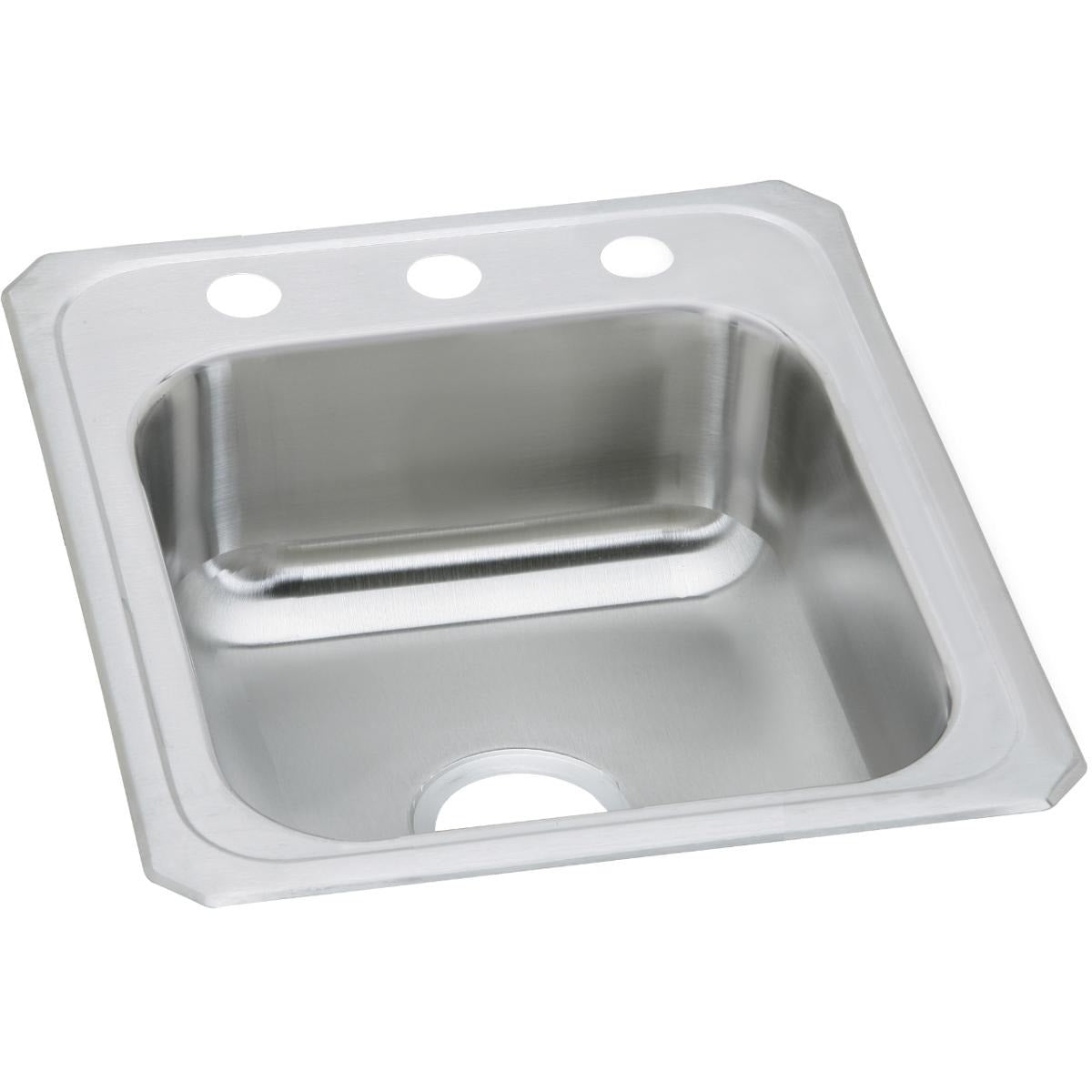 BSC PREFERRED Bsc Preferred CR17213 Drop-in Kitchen Sink Single Bowl
