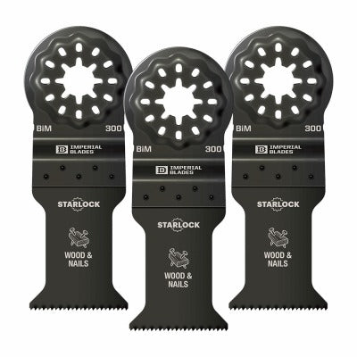 MILWAUKEE Milwaukee Electric Tool Corp IBSL300-3 Starlock Blade 3 Pack
