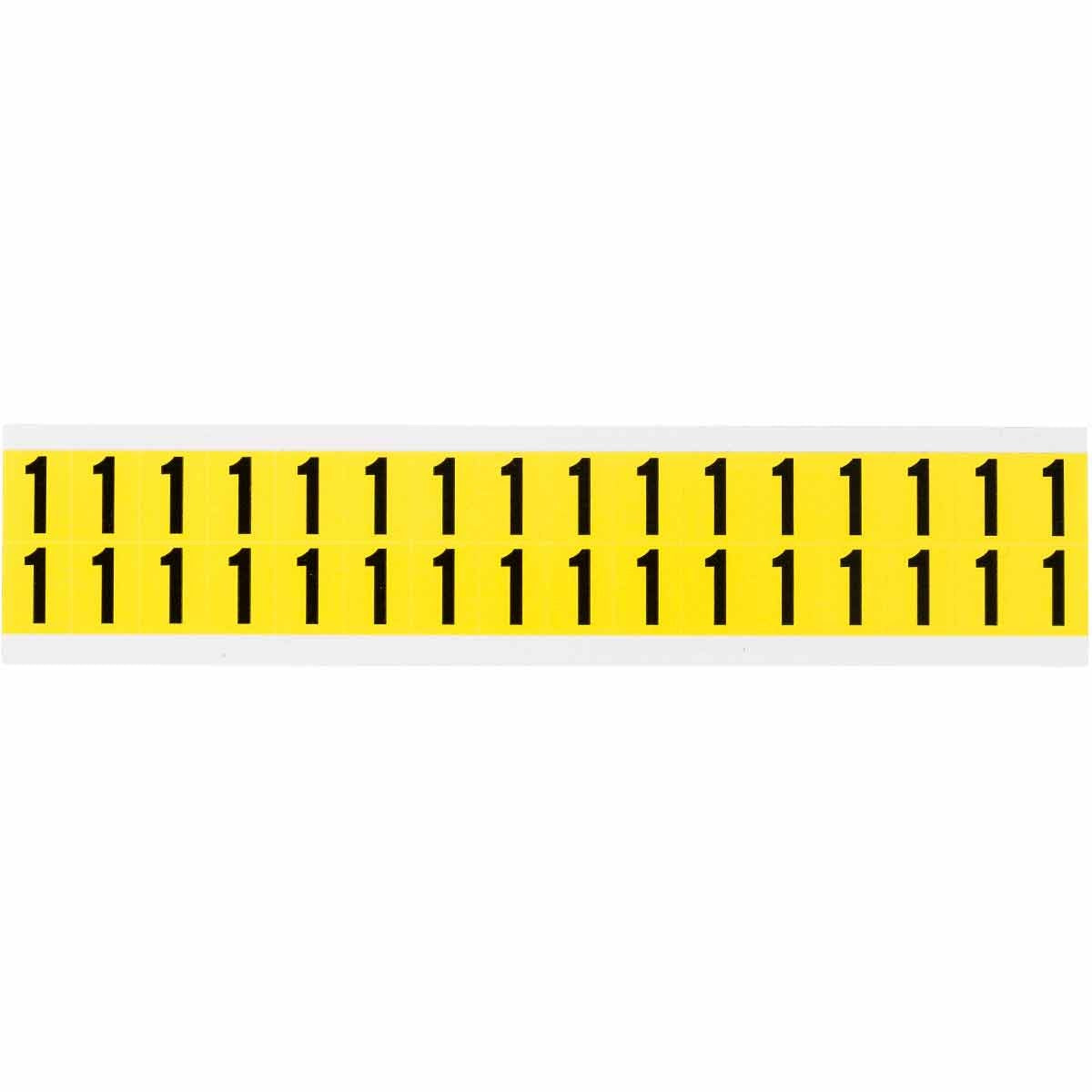 BRADY Brady 3420-1 Vinyl numbers and letters 32/pack N/A