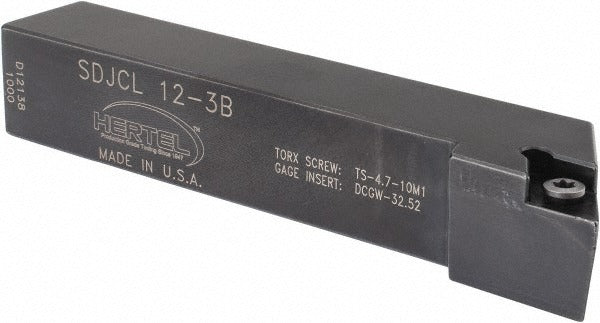 HERTEL Hertel 1000021 Lh Sdjc Indexable Turning Toolholder