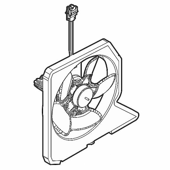 FRIGIDAIRE Frigidaire 5304519734 Condenser Fan Assembly