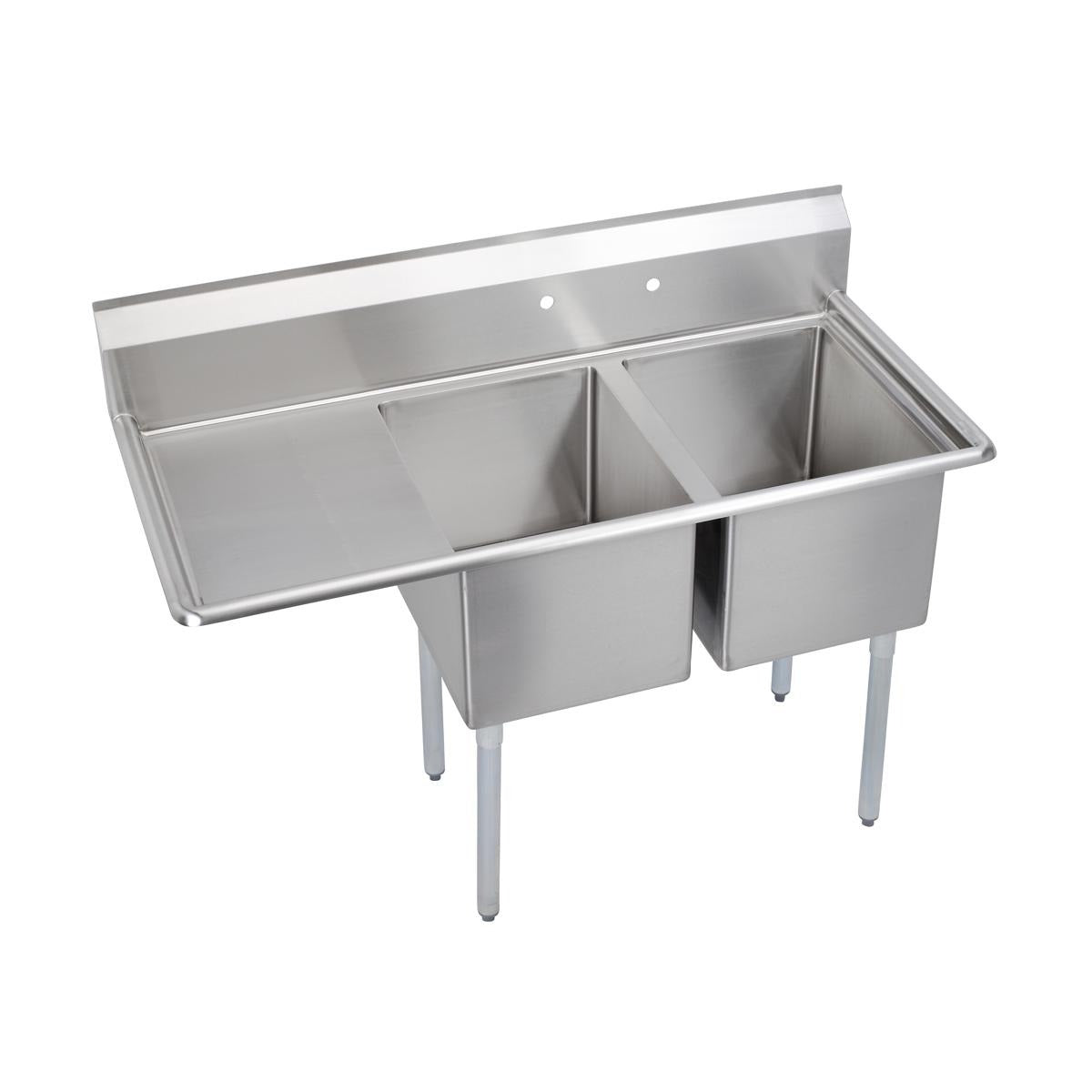 BSC PREFERRED Bsc Preferred E2C16X20-L-18X Two Compartment Sink
