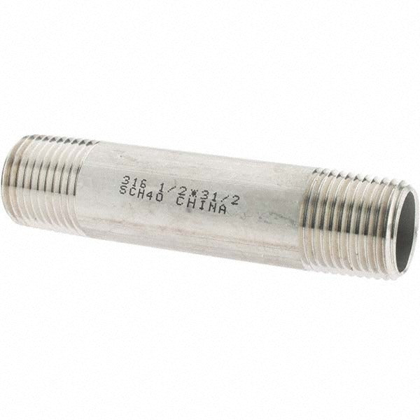 VALUE COLLECTION Value Collection 6BN1/2*31/2 Stainless Steel Pipe Nipple