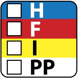 ACCUFORMNMC Accuformnmc WML4 Hazardous Material Label 1 in Roll