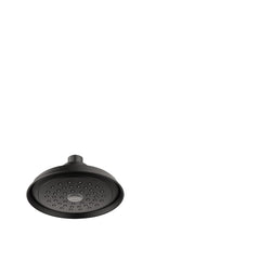 Hansgrohe 04781670 Joleena Showerhead 150 1-Jet, 1.5 GPM in Matte Black