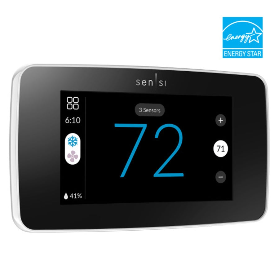 White Rodgers 1F96U-42WF Touchscreen Smart Thermostat, up to 4H/2C Programmable 7-Day Hardwire