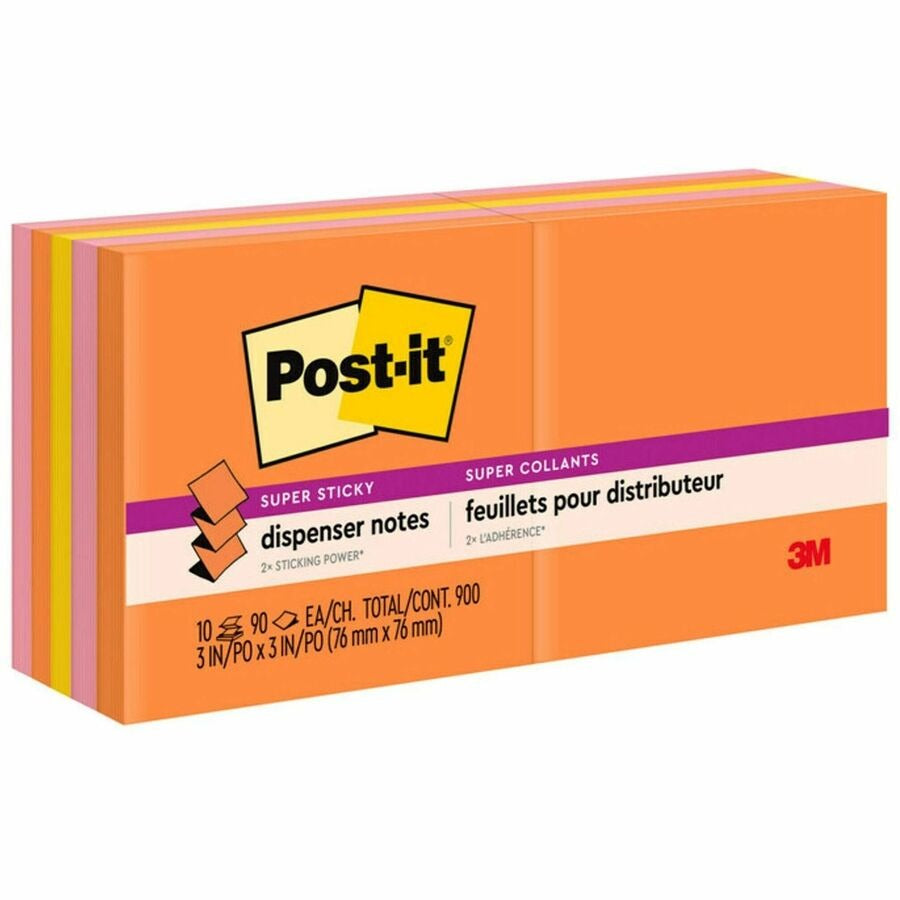 3M 3M MMMR33010SSAU Post-it Pop Up Notes 3 x 3 10 Pads R330-10SSAU