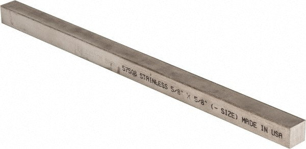 PRECISION BRAND Precision Brand 57508 Key Stock 5/8 in Square 12 in Stainless