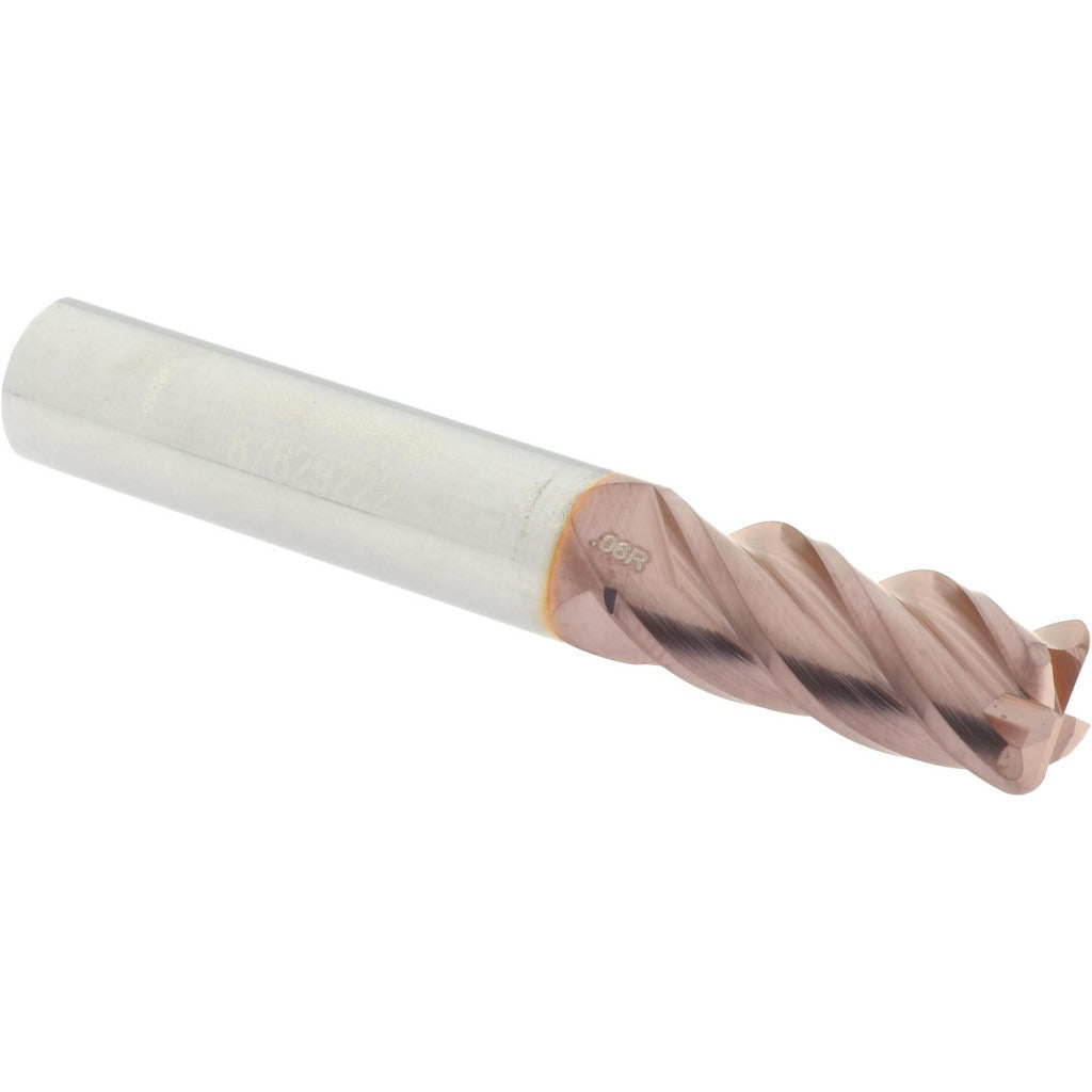 ACCUPRO Accupro 12182545 Corner Radius End Mill 3/8 in 4 Flute