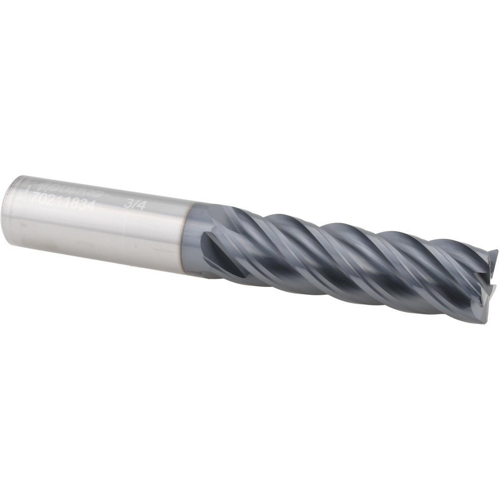 ACCUPRO Accupro 12178679 Corner Radius End Mill 3/4 in 5 Flute Altin