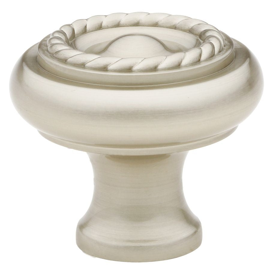 EMTEK Emtek 86113US15 Rope Cabinet Knob Satin Nickel