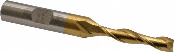 CLEVELAND CONTROLS Cleveland C39080 Square End Mill 2 Flute Hss Tin HG-2