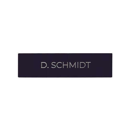 DOORBIRD Doorbird 423864986 Engraved Name Plate RAL5004