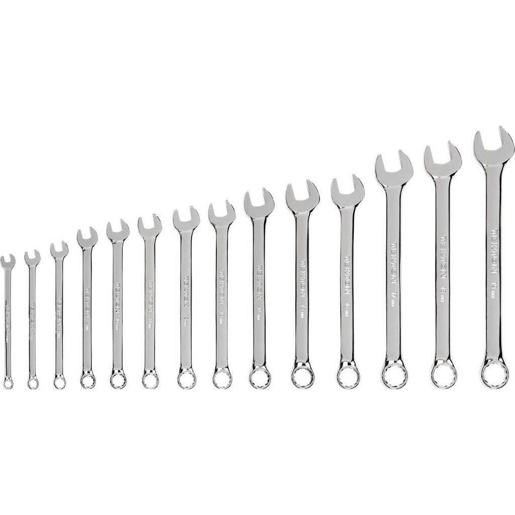 TEKTON Tekton WCB90208 Metric Combination Wrench Set 14 Pc