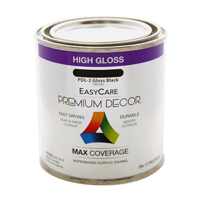 BSC PREFERRED Bsc Preferred PDL2-QT Waterborne Enamel Quart Black Gloss