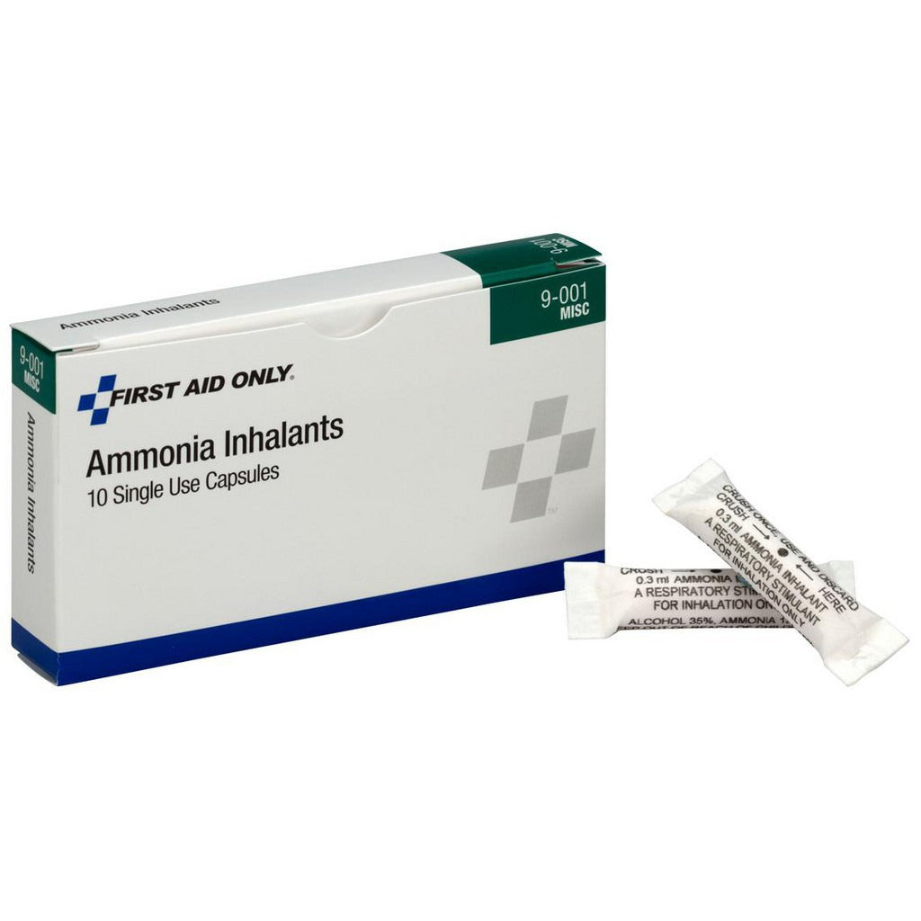 FIRST AID ONLY First Aid Only 9-001-001 Ammonia Inhalants 10 Pack