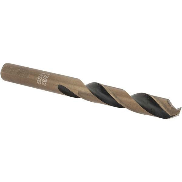 IMPORT-GENERIC Import -20922-5 Mechanics Drill Bit 13/32 in Hss Split Point