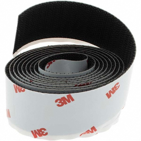 VALUE COLLECTION Value Collection KP83773 Adhesive Backed Hook Roll 1in Black