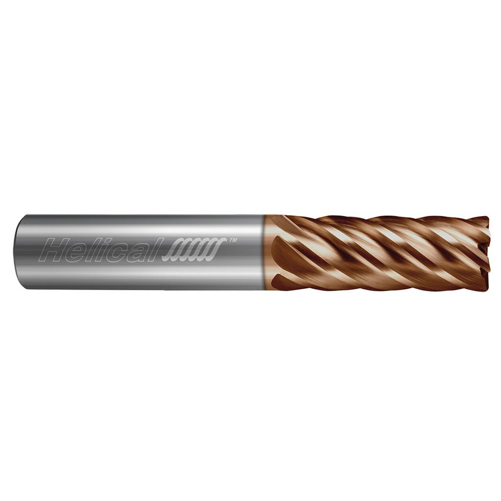HELICAL SOLUTIONS Helical Solutions 88405 Corner Radius End Mill 3/8 in 6 Flute