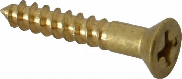 VALUE COLLECTION Value Collection R52000269 Flat Head Wood Screw 8 1in