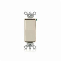 Leviton 5604-2T 4-Way AC Quiet Switch, 15 A, 120/277 Volt, Light Almond