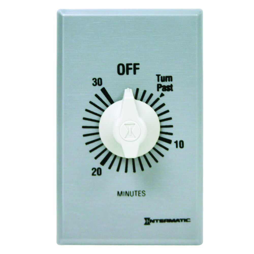 Intermatic FF30MC TIMER WND SPR 30MIN 125/257VAC 1NO-SPST