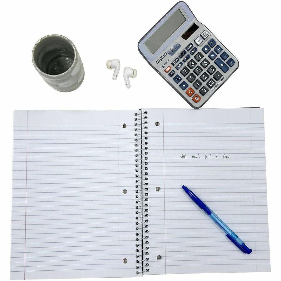 SPARCO Sparco SPR83254 Wirebound College Ruled Notebook 120 Sheets (8 x 10.5 in)