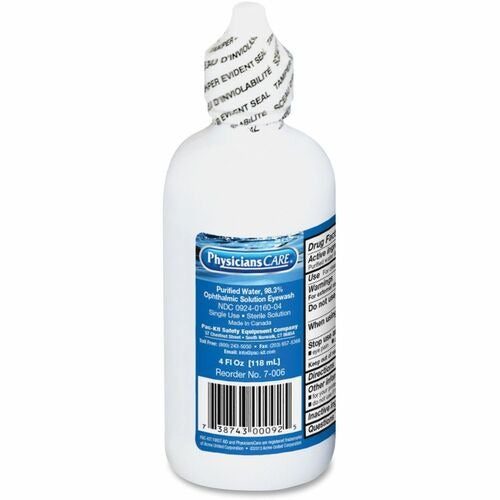 FIRST AID ONLY First Aid Only FAO7006 Sterile Eyewash Solution 4 Oz