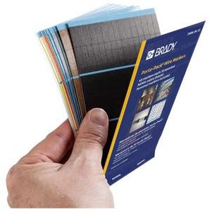 BRADY Brady PWM-PK-10 Porta-Pack Wire Marker Book 10 Pages (45 Markers per Card)