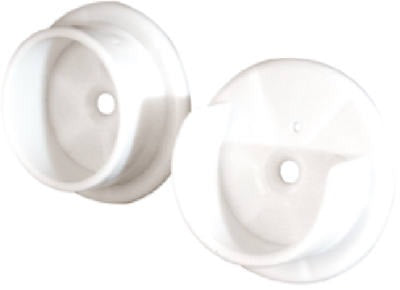 PRIME-LINE Prime Line Products N 6568 Closet Pole Socket 1-3/8 in White 6pk