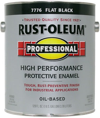 RUST-OLEUM Rust-oleum 242251 Protective Enamel Flat Black 1 Gallon
