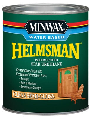 MINWAX Minwax 630510444 Helmsman Spar Urethane Semi-gloss Qt
