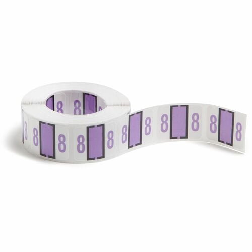 SMEAD Smead SMD67378 Color-coded End Tab Label Roll 500 Labels