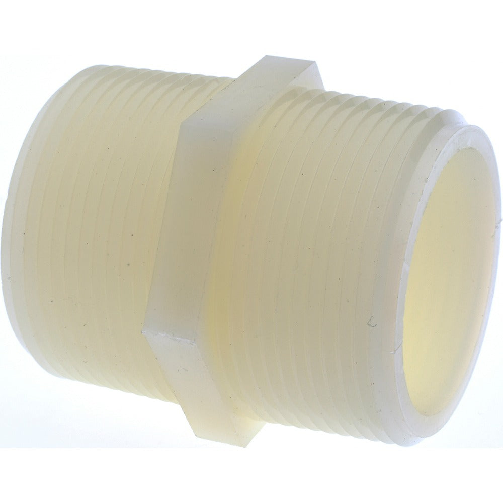 GREEN LEAF Green Leaf M 1120 Nylon Hex Nipple 1-1/2 in Mipt X Mipt