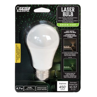 FEIT ELECTRIC Feit Electric BPA19/G/LASER/LED A19 Led Bulb 4.7W