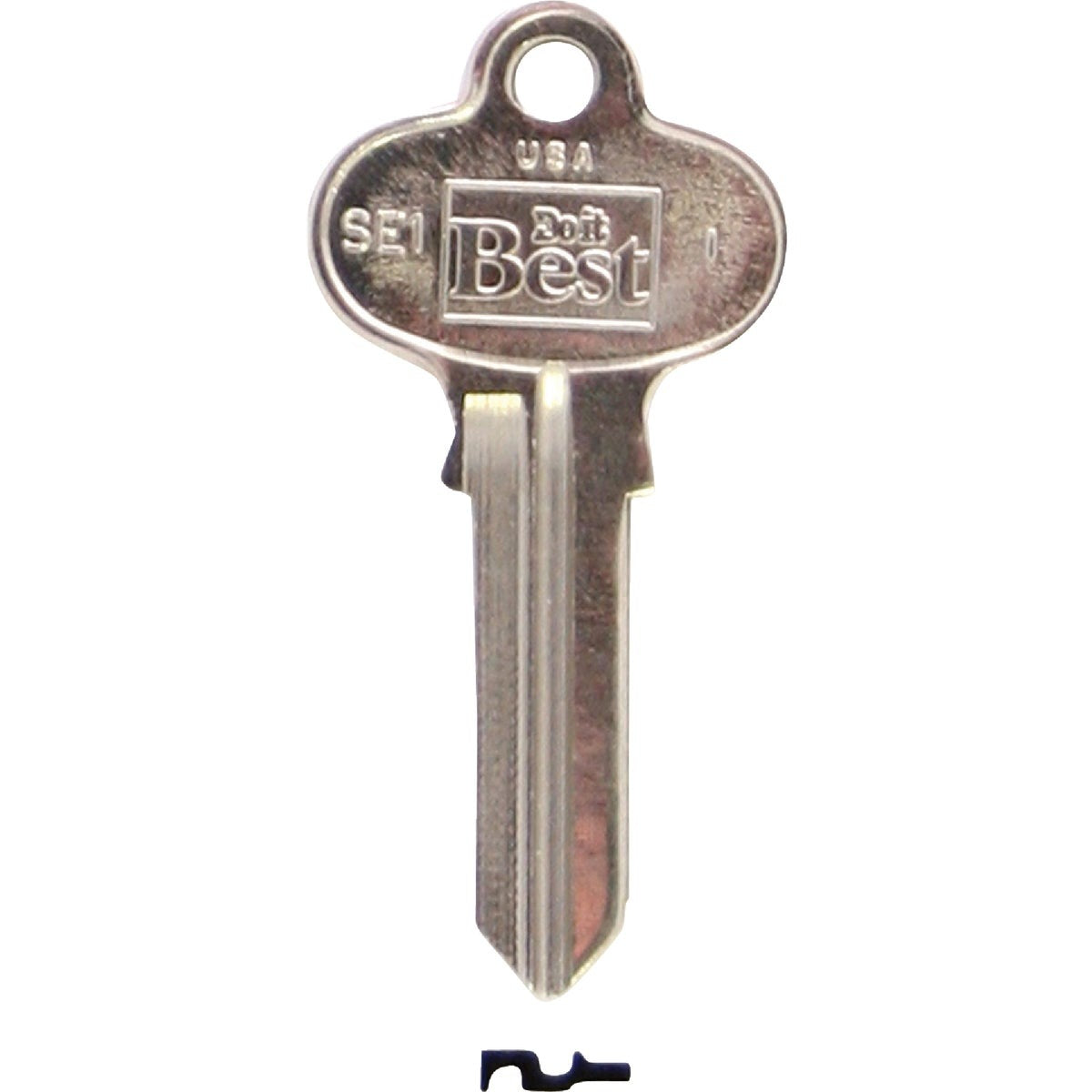 BSC PREFERRED Bsc Preferred IAL4574400B Segal Door Key Blank 10 Pack