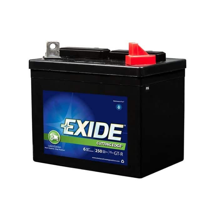 EXIDE Exide GT-R Cutting Edge Garden Tractor/Utility Battery 12 V (Lawn and Garden) DEKA 8U1L